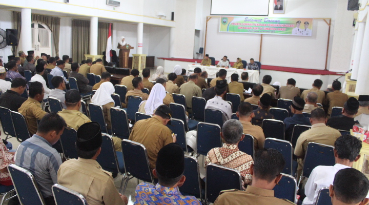 Pemda Pasaman Adakan Seminar Sehari Tentang Penataan Pemerintah Nagari Dan Nagari Adat Di Sumatera Barat