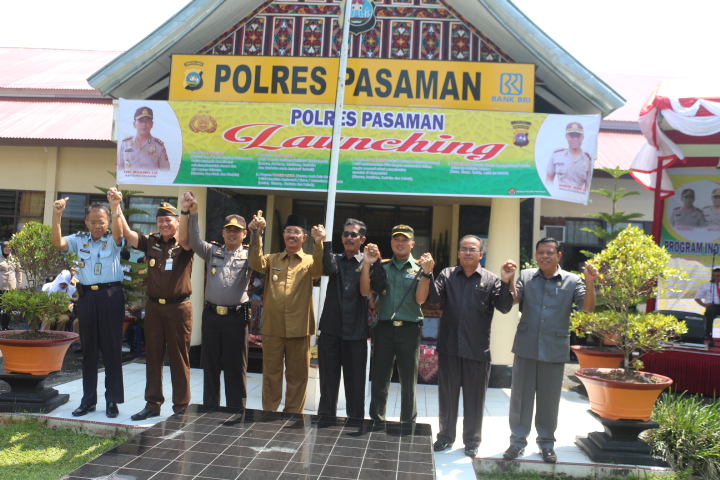 Polres Pasaman Launching Program Inovatif Kreatif