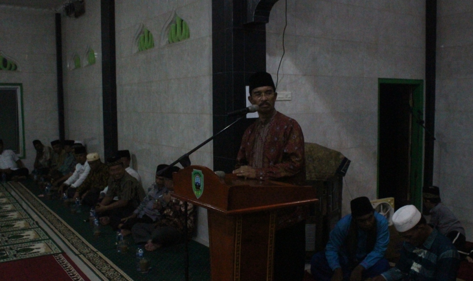 Kunjungan Tim I Safari Ramadhan 1439 H Pemda Pasaman Putaran Perdana Di Masjid Raya Tuanku Rao