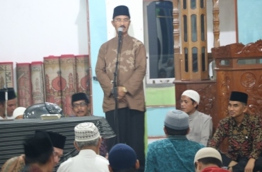 Tim I Safari Ramadhan Pemda Pasaman Kunjungi Masjid Raya Lansek Kadok