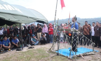 Pesta Meriam Bambu Bonjol Pencetak Rekor Dunia