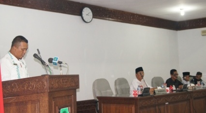 DPRD Pasaman Lakukan Sidang Paripurna Tentang Ranperda Di luar Propemperda