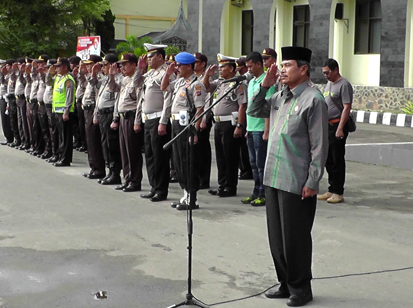 Apel Gladi Pengamanan TDS Pasaman Dimantabkan 