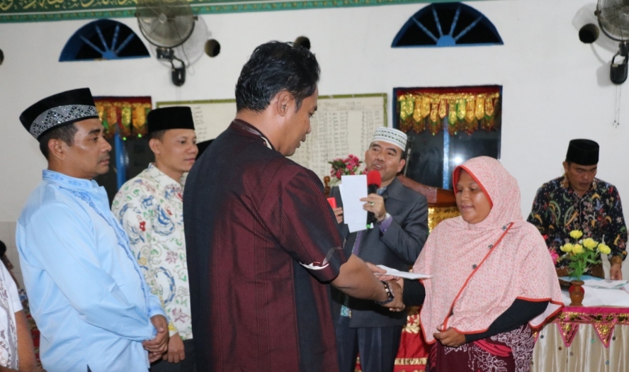 RSUD Lubuk Sikaping Terbanyak Mengumpulkan Zakat 2017