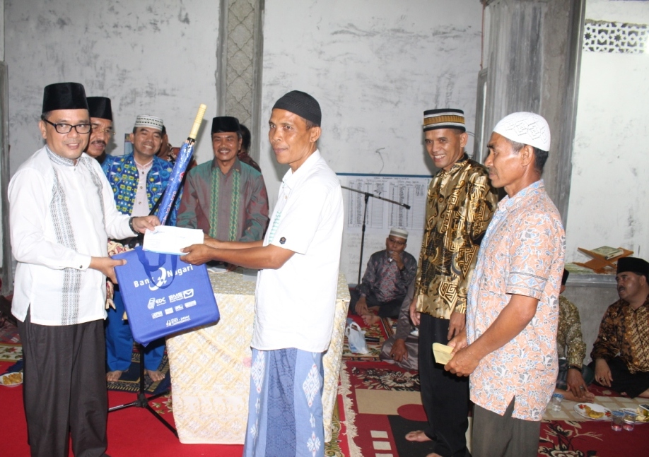 Ramadhan Rahmah Bersama Bank Nagari Cabang Lubuk Sikaping Di Masjid Al-Abror Tanjung Betung Rao Selatan