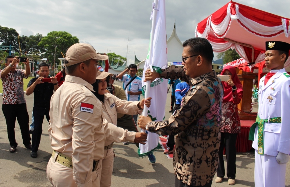 Pasaman Antusias Sambut Kirab Pemuda 2018 