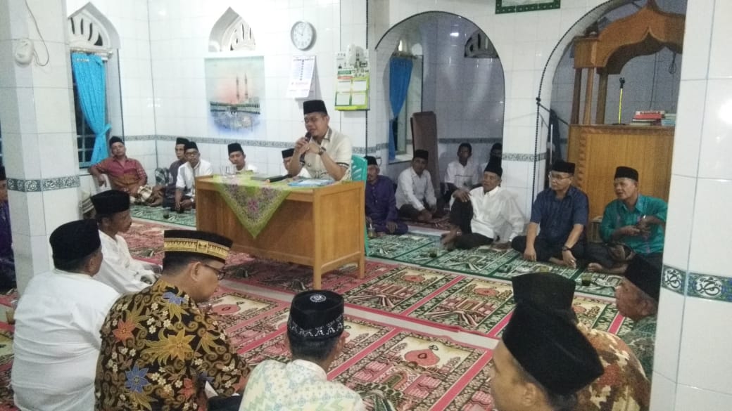 TIM II SAFARI RAMADHAN 1440 H PEMKAB PASAMAN KUNJUNGI MASJID AL-JIHAD AIR ABU LIMO KOTO BONJOL