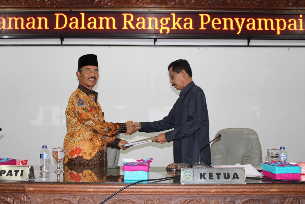 DPRD Kabupaten Pasaman Gelar Paripurna Perdana Selepas Lebaran Tahun 1440 H