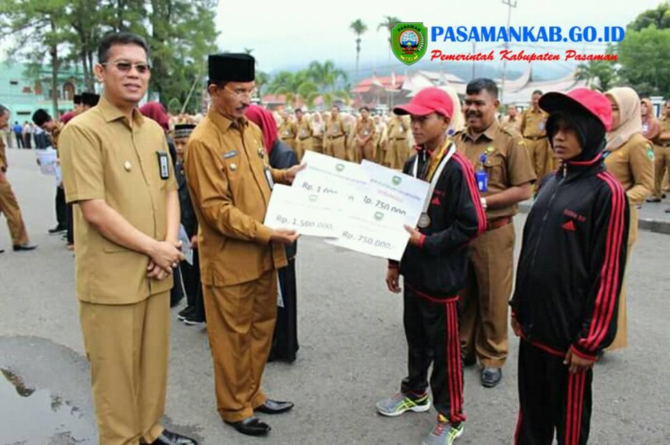 Sangat Menggembirakan, Sejumlah Atlet Peroleh Medali O2SN-SD Dan SMP Kabupaten Pasaman Di Tingkat Provinsi Sumbar 2019