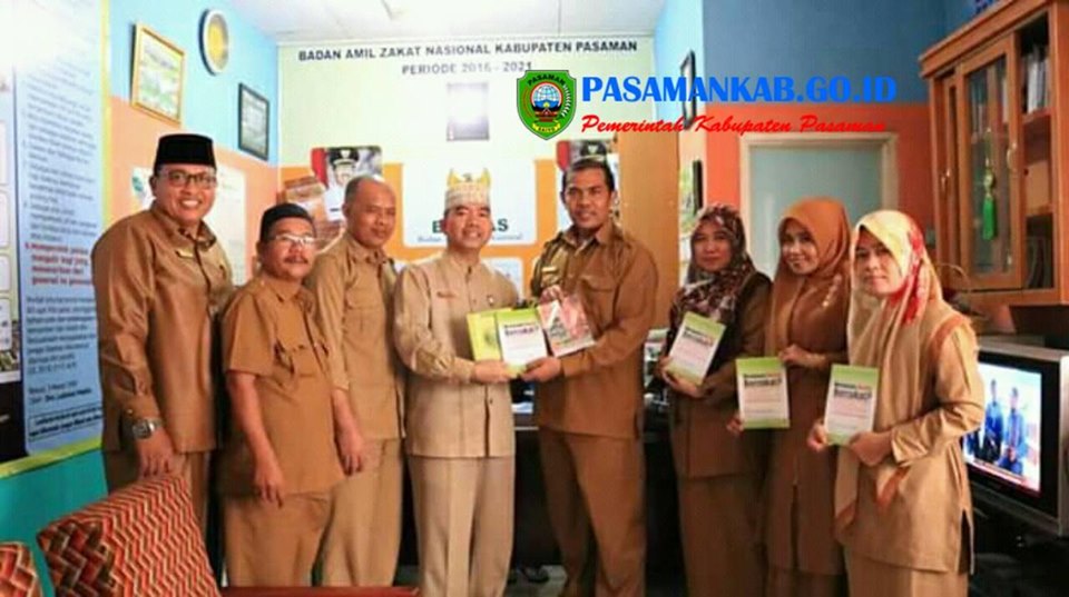 Baznas Pasaman Dikunjungi Tim Akreditasi, Audit Syariah Dan Verifikasi Lembaga Pengelolaan Zakat Kementrian Agama Provinsi Sumatera Barat