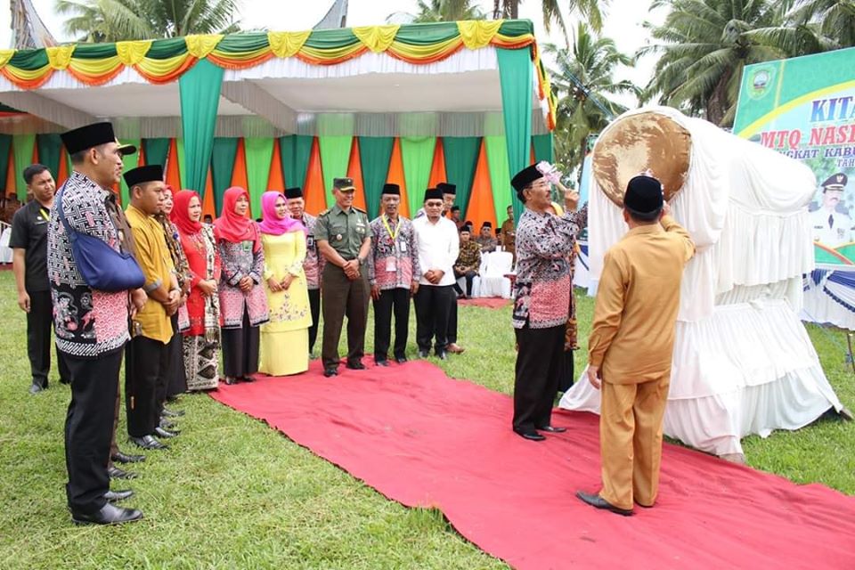 Dibuka Bupati H. Yusuf Lubis, MTQ Nasional Tingkat Kabupaten Pasaman, Berlansung Meriah