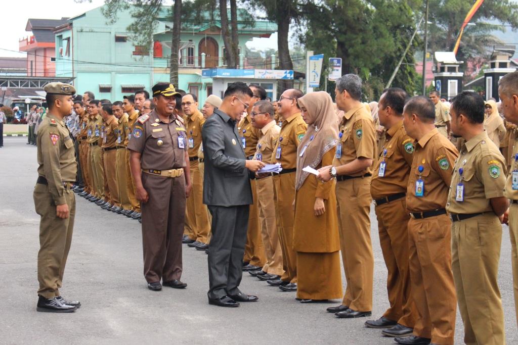 Apel Gabungan OPD Pasaman Berperingkat “Sangat Baik”