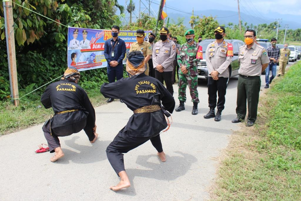 Kampung Tangguh Padang Sarai Lubuk Sikaping Binaan Polres Pasaman di Nilai Polda Sumbar