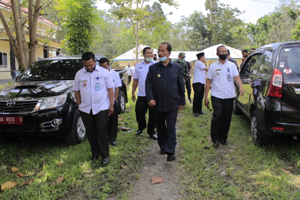 Bupati Pasaman H. Yusuf Lubis, SH Msi Kunker ke Kampung Halaman di Kecamatan Rao Utara