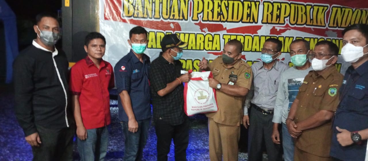 Presiden Berikan Bantuan Untuk Korban Bencana Pasaman