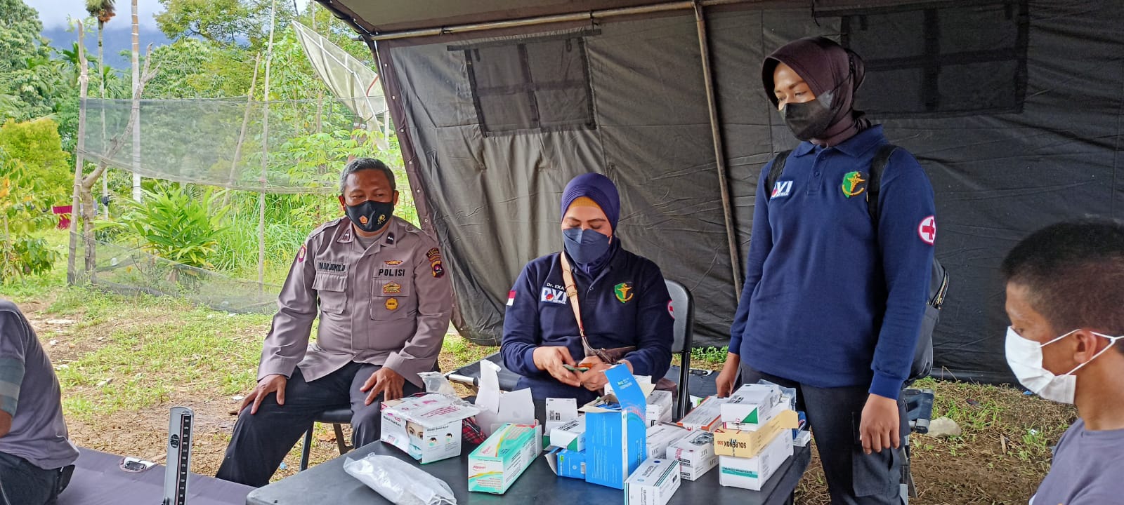 Polres Berikan Pengobatan Gratis