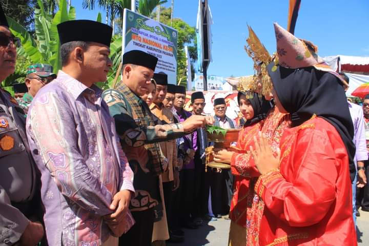 Wabup Pasaman Sabar AS Buka MTQ ke 50 tingkat Kabupaten Pasaman  Di Rao Utara