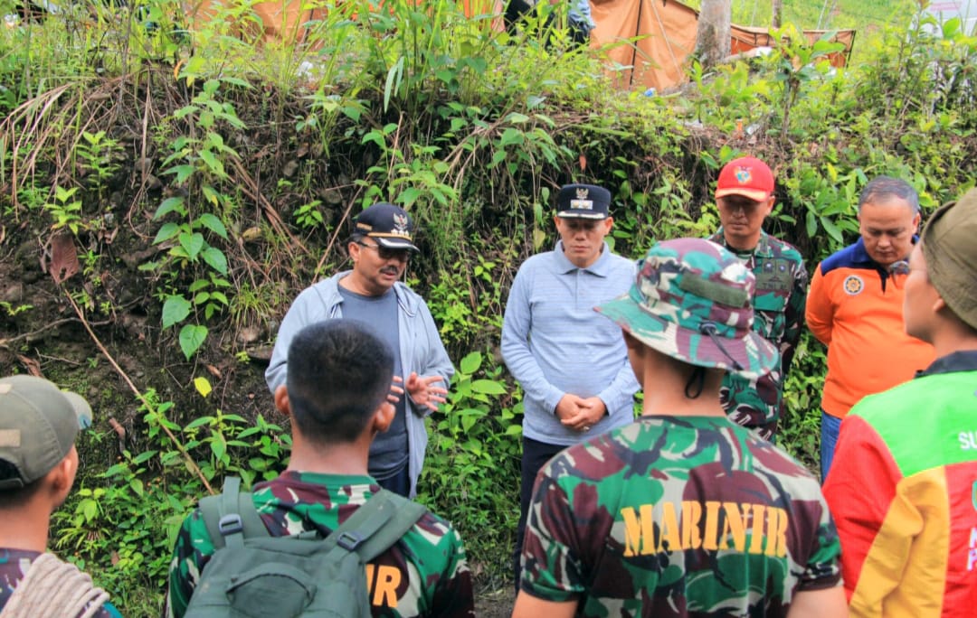 Bupati Benny Utama Datangi Bayang Aia,  Alat Evakuasi Baru Didatangkan Dari Padang