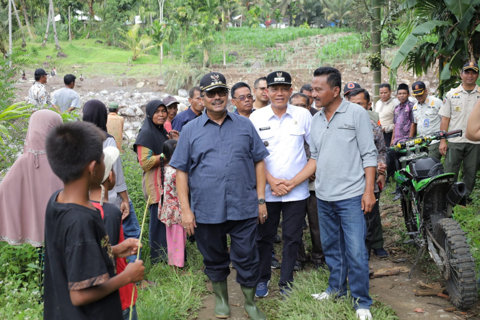 Benny Utama, Pemkab Pasaman Tanggapi serius banjir Malampah