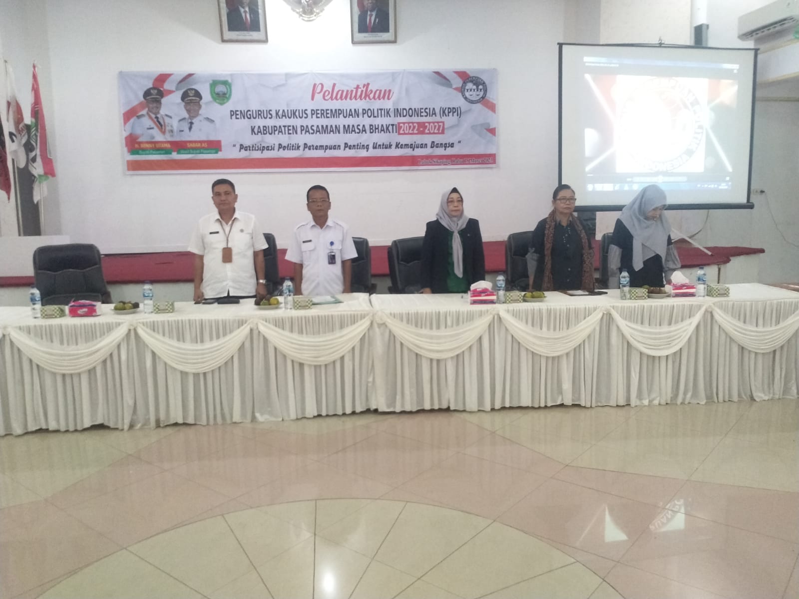 Ketua DPD KPPI Prop Sumbar Lantik Musliarni, SE., MM, selaku Ketua DPC KPPI Kabupaten Pasaman Periode 2022-2027