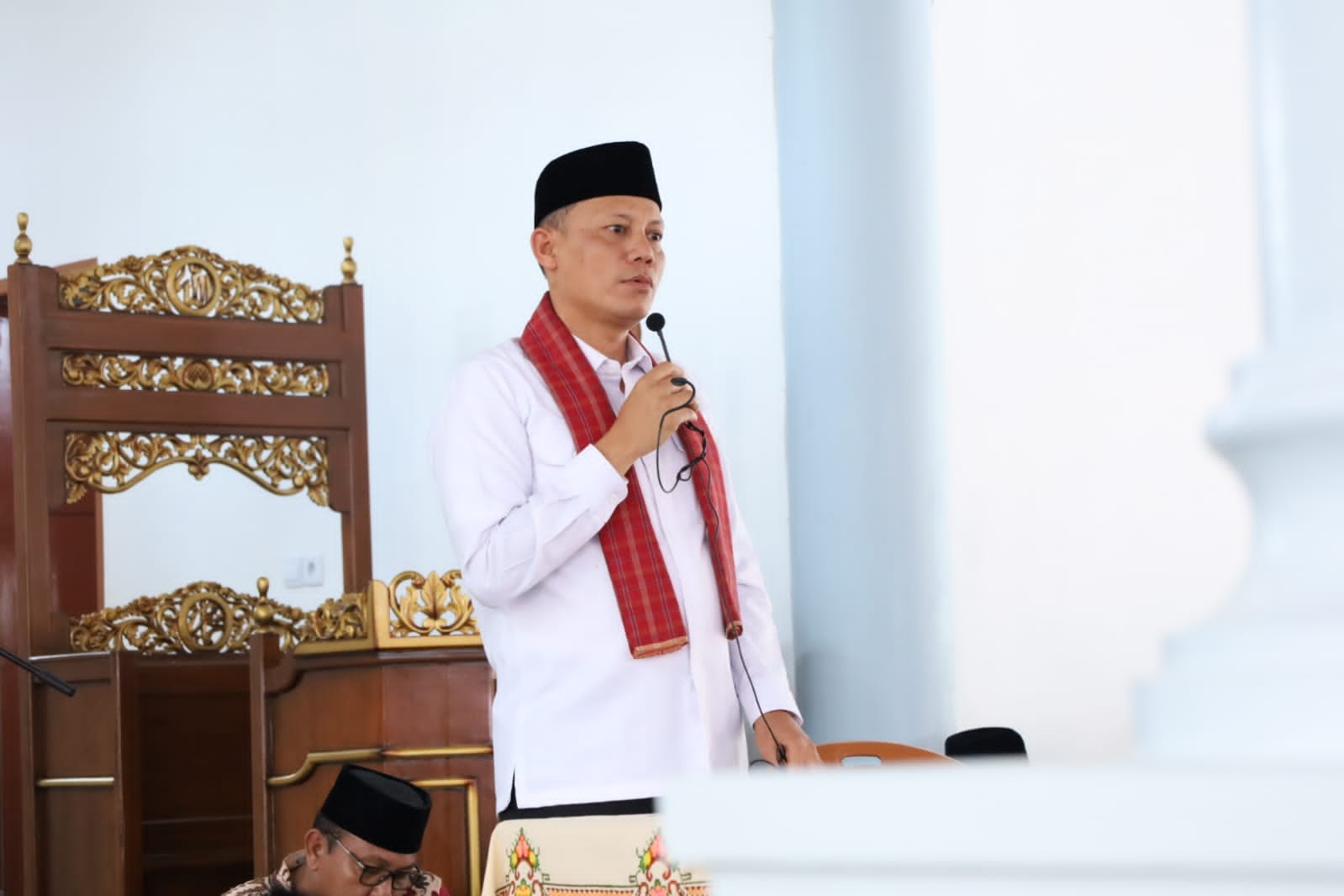Bupati Pasaman Sabar AS , Resmian Mesjid Al Munawarah kampuang guguang Nagari Padang Gelugur KC.Pd.Gelugur