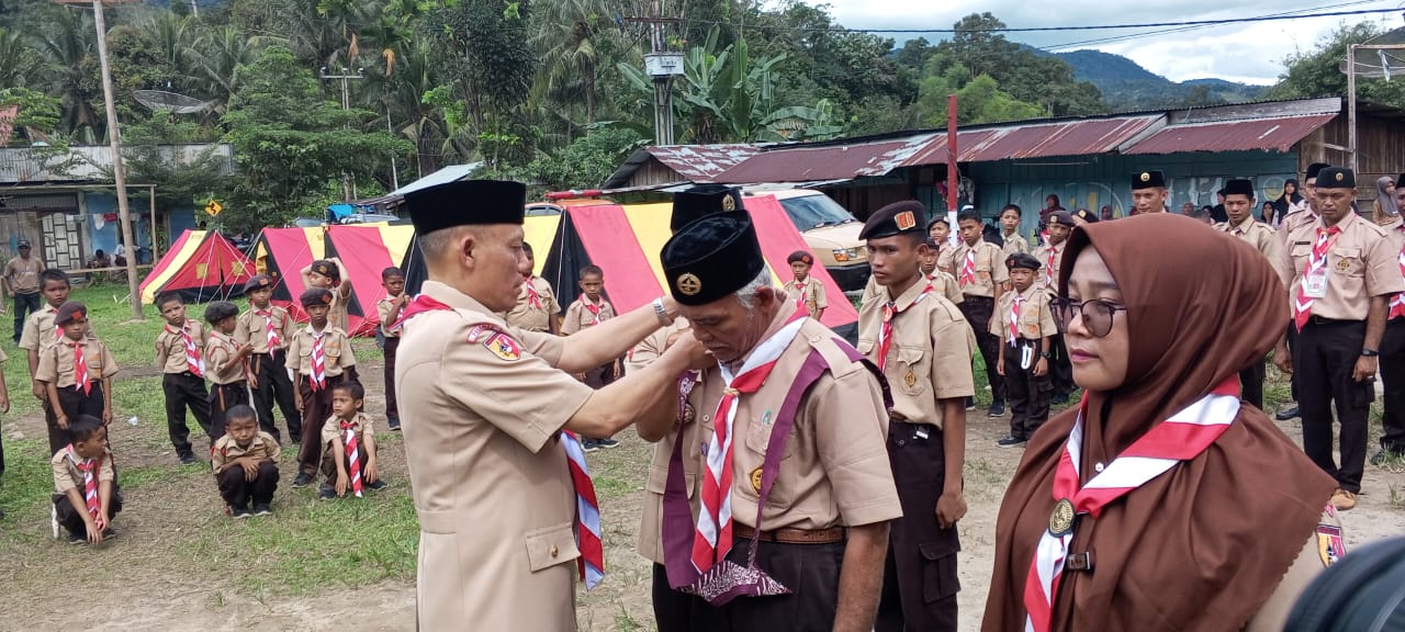 Tutup KML Kwaran Mapat Tunggul  Sabar AS ,Jadillah Pramuka yang berprestasi