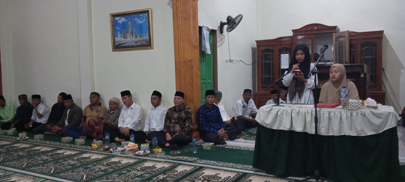 Peringati Maulud Nabi , Sabar AS disambut ratusan warga kampung Padang 