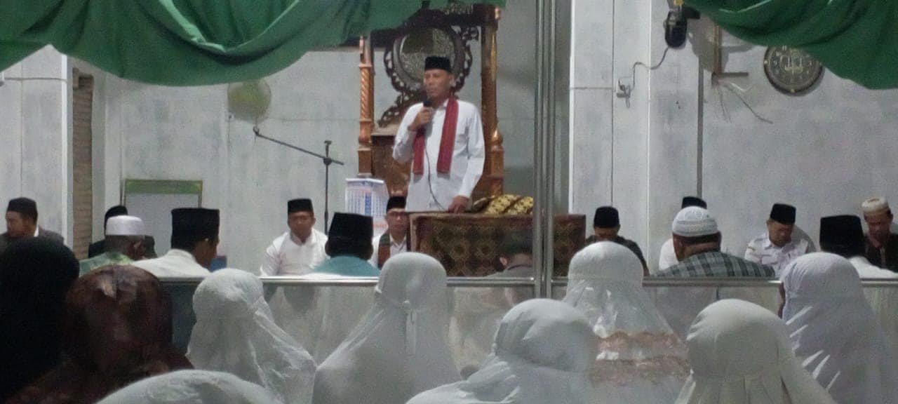 Pimpin Safari Subuh di Masjid Raya Nurul Iman Koto Rajo, Sabar AS himbau ramaikan Masjid.