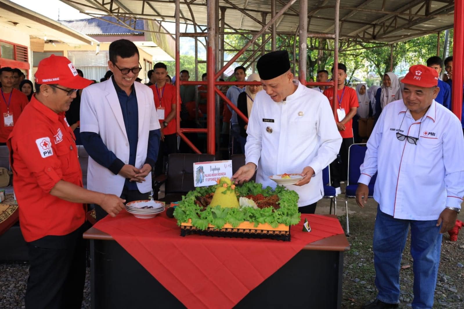 HUT PMI ke-79, Sabar AS; Terbukti Eksistensi dan Peran PMI Makin Dirasakan di Pasaman.