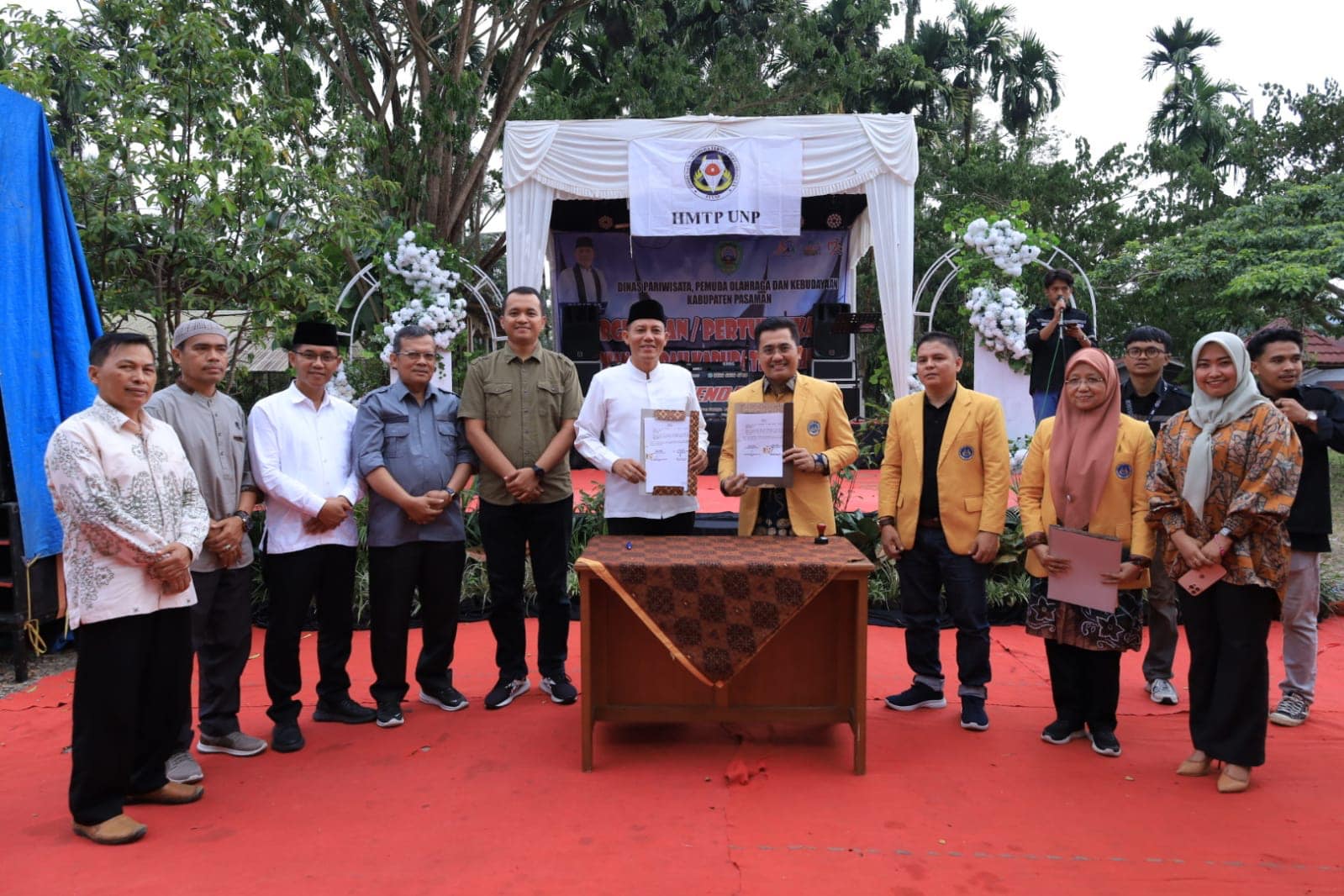 Sabar AS Berkomitmen Menjadikan Pasaman Sebagai Daerah Tujuan Wisata. Didukung Maksimal Kampus UNP