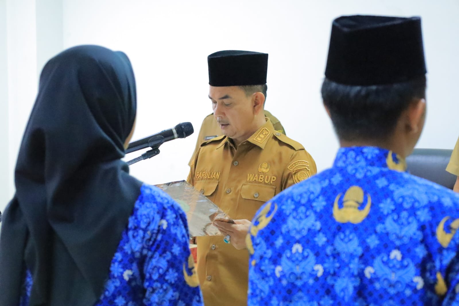 Wakil Bupati Pasaman Pimpin Pelantikan PNS: 
