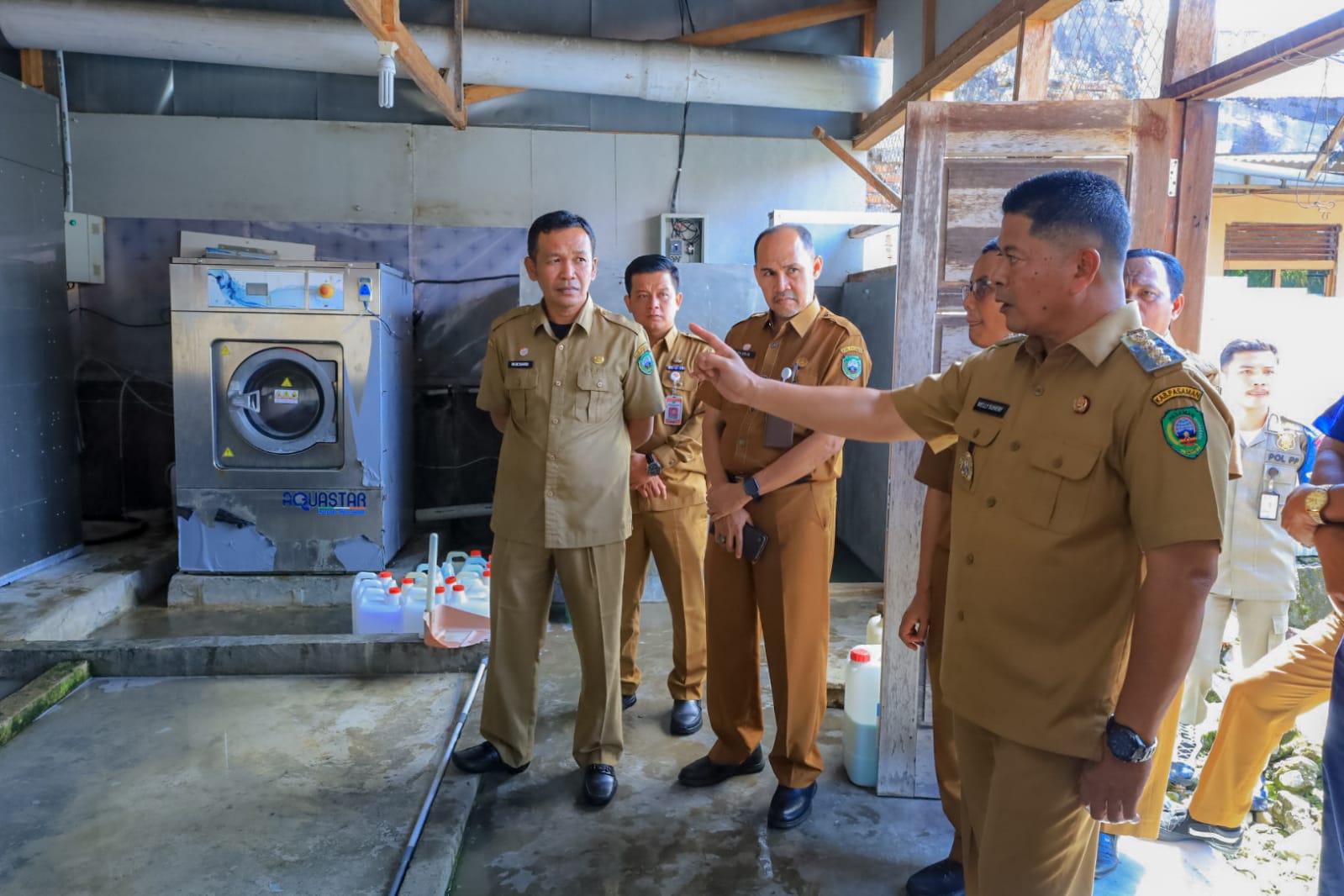 Standar Kebersihan Disorot, Bupati Welly Sidak Laundry RSUD TIB
